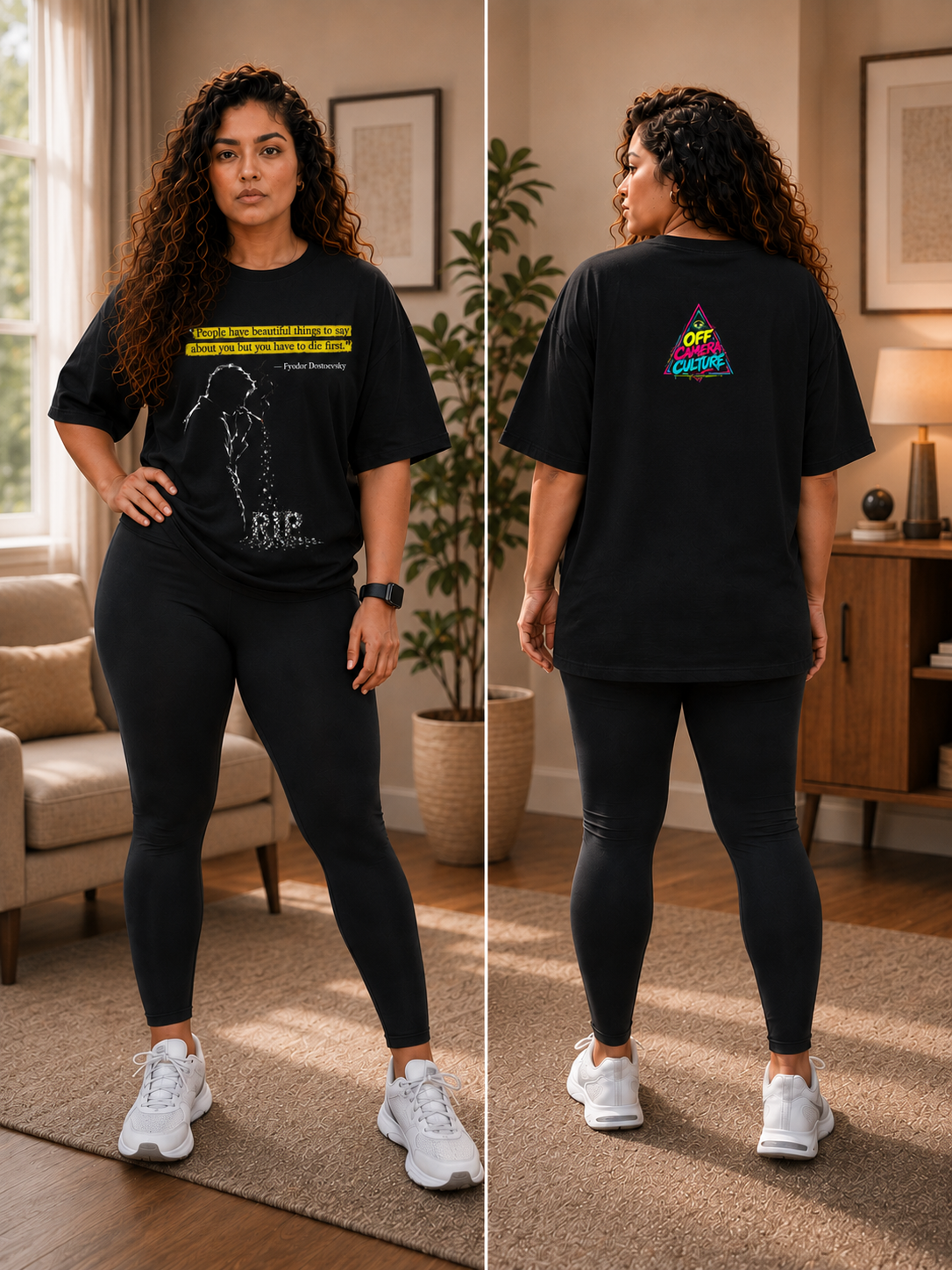 R.I.P - Unisex Oversized Classic T-Shirt