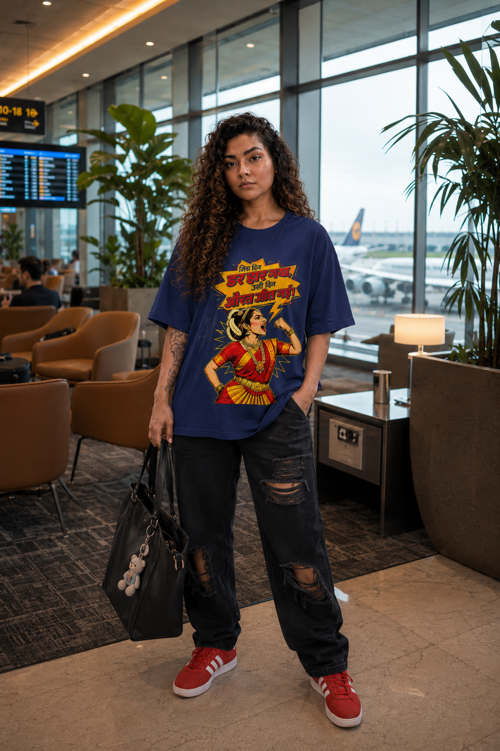 AURAT JEET GAI -Unisex Oversized Classic T-Shirt