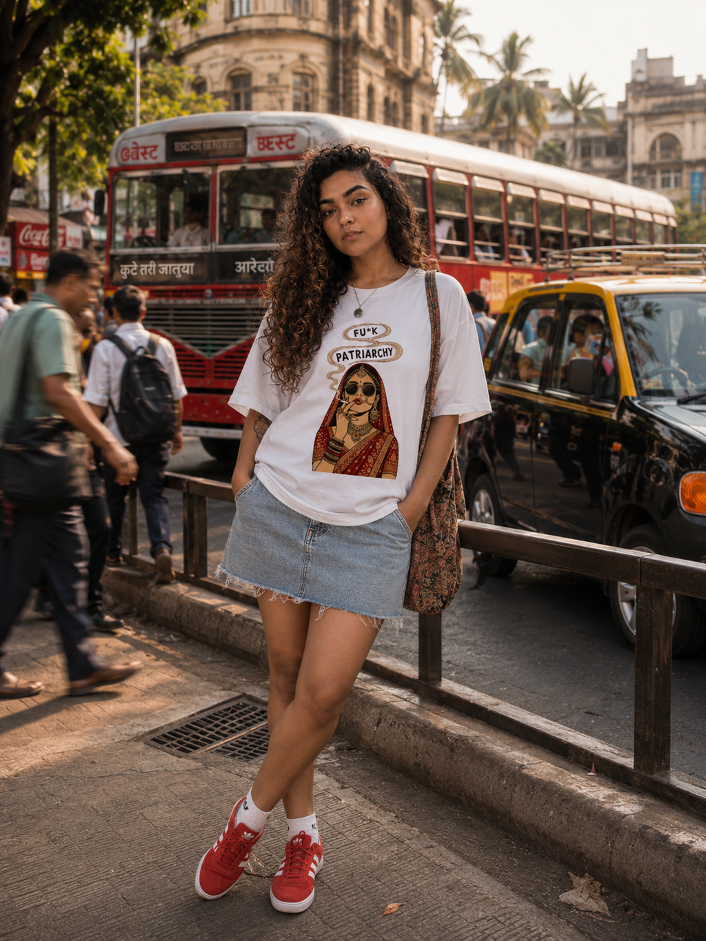 FU*K PATRIARCHY -Oversized Classic T-Shirt