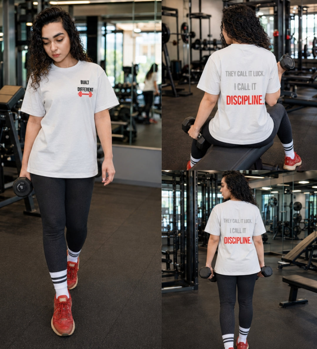 RESULTS ARE EARNED NOT GIVEN - Unisex Oversized Classic Gym T-Shirt