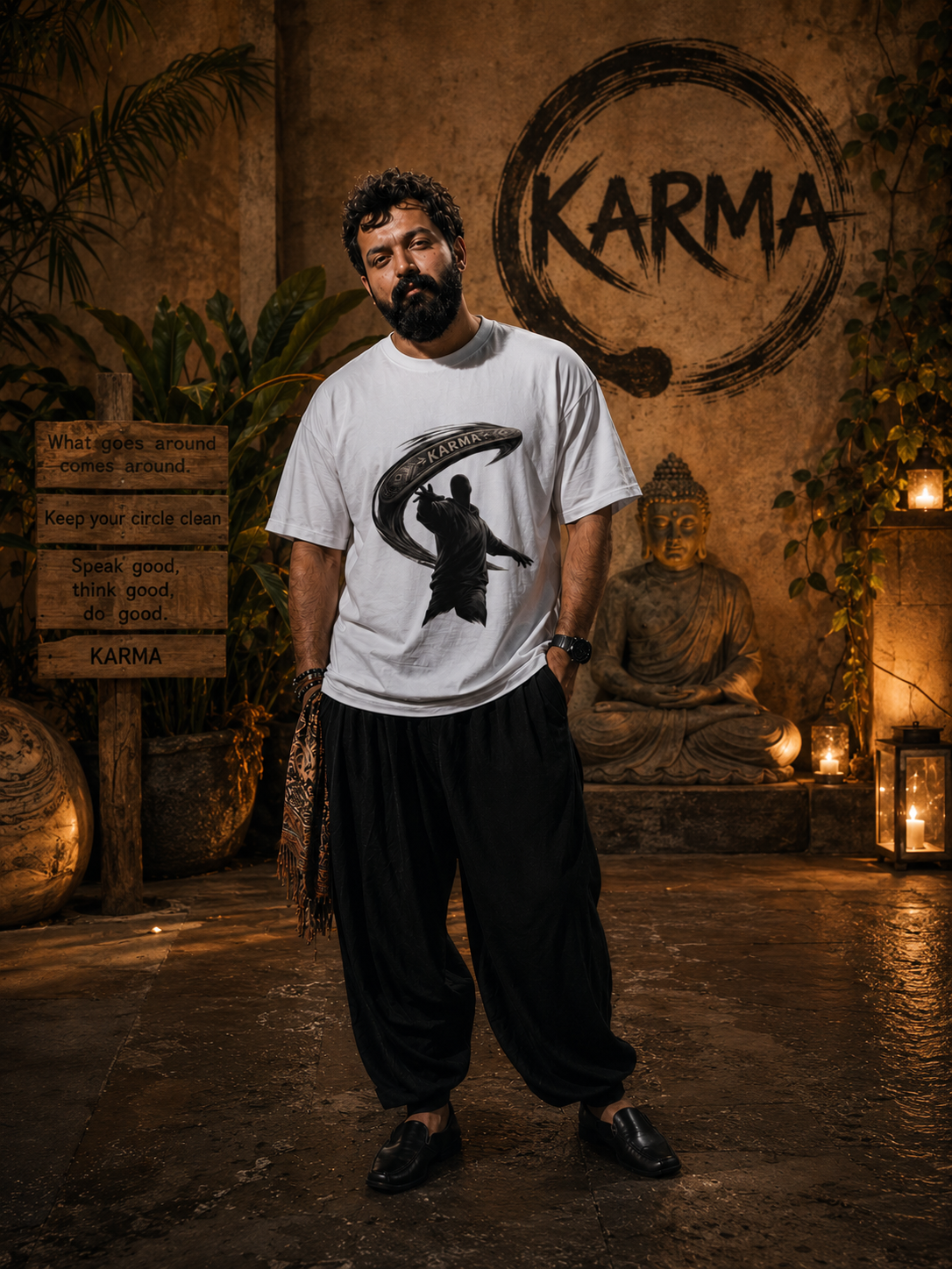 KARMA -Unisex Oversized Classic T-Shirt