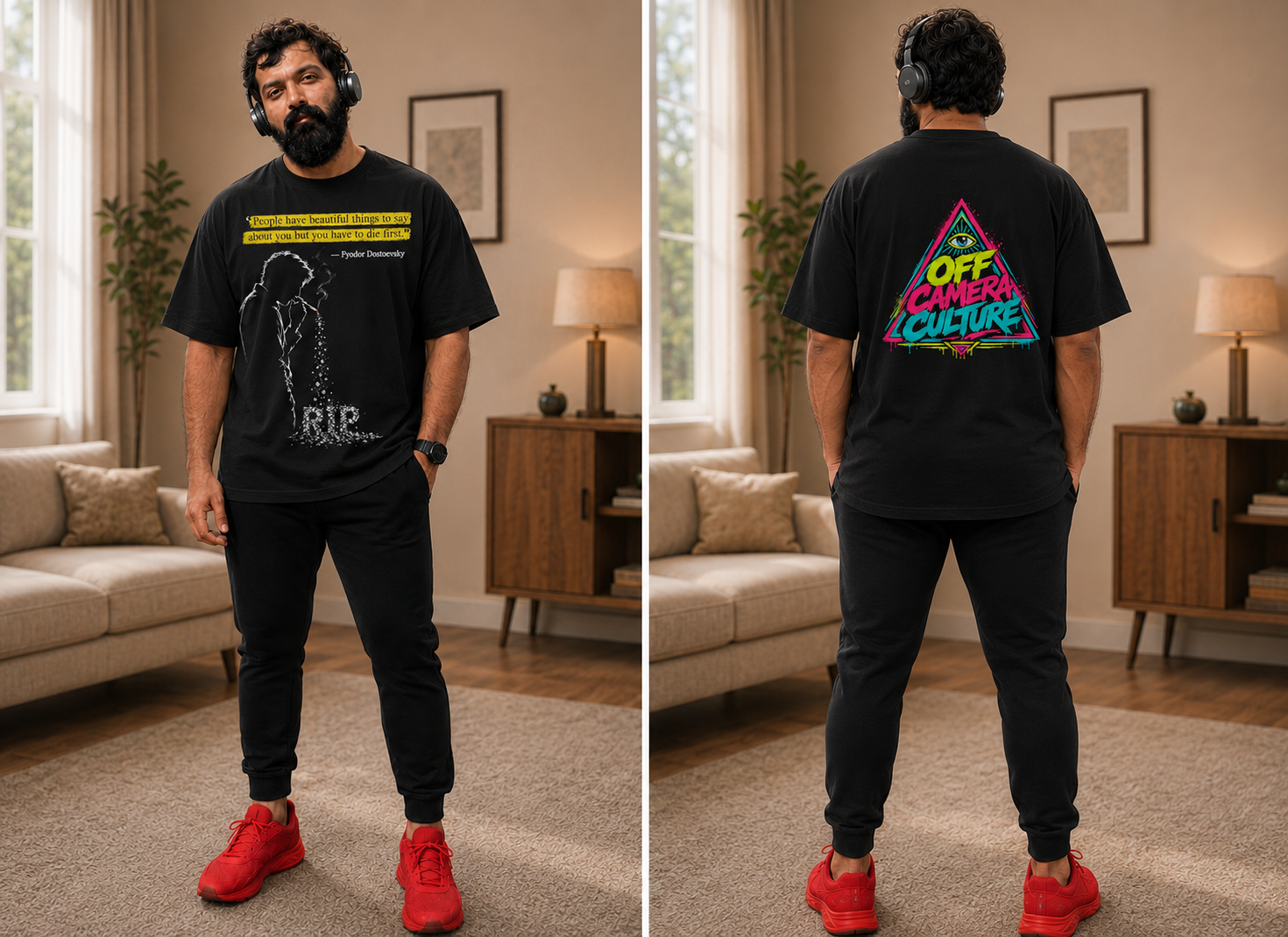 R.I.P - Unisex Oversized Classic T-Shirt