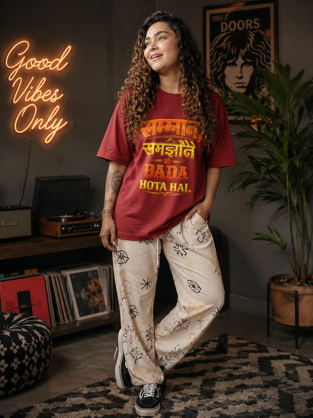SAMMAN SAMJHOTA - Unisex Oversized Classic T-Shirt