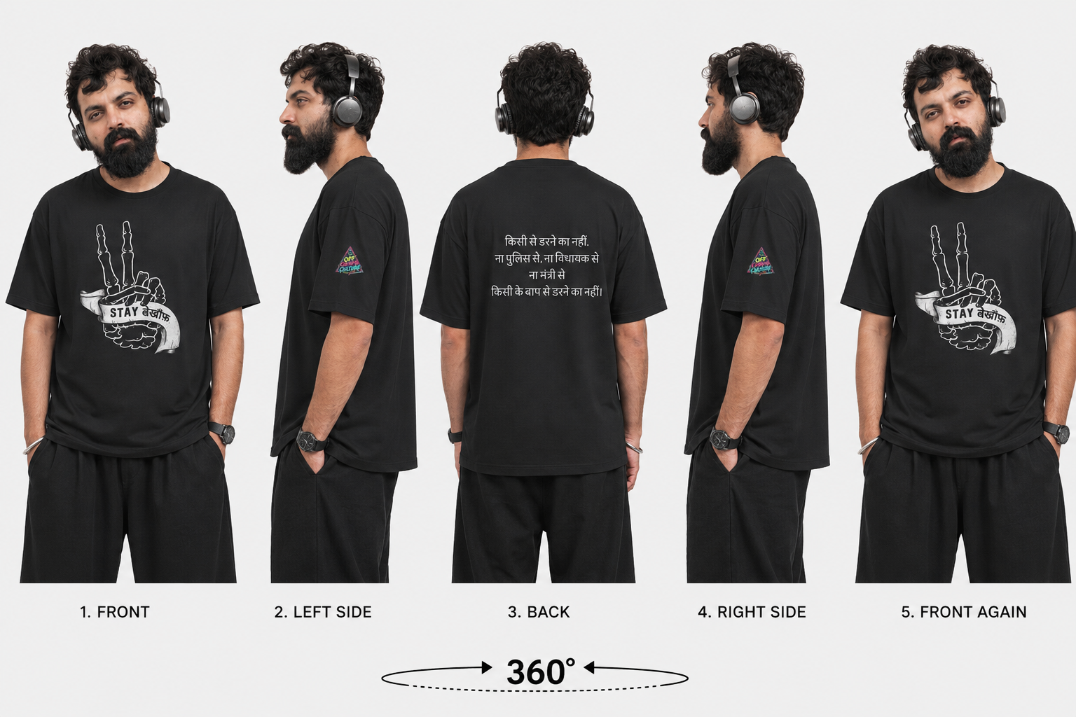 STAY BEKHAUF - Unisex Oversized Classic T-Shirt