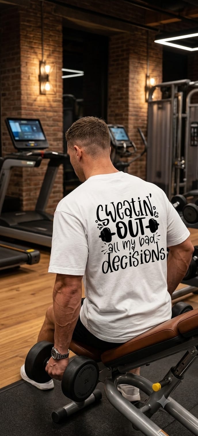 MY BAD DECISION-Unisex Oversized Classic T-Shirt
